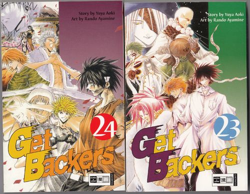 Get Backers - Manga 23+24 zus. Zustand Z1